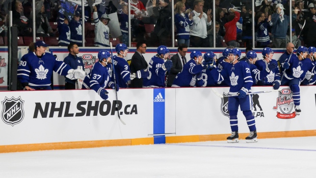 After Klingberg goes down, Timmins steps up for Leafs in pre-season win 
