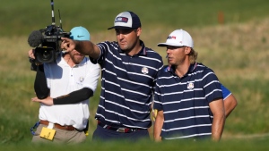 Best friends Scheffler, Burns again struggle together in Ryder Cup loss