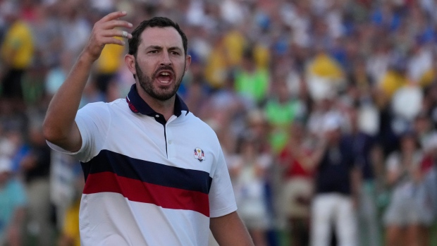 Cantlay sparks U.S. four-ball win at Ryder Cup; Europeans still lead big