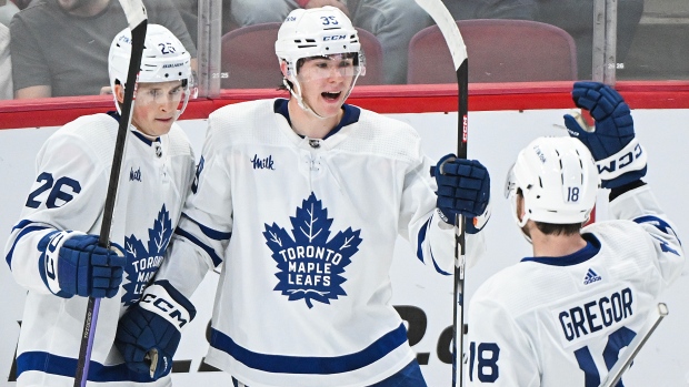 Minten still in the mix as Leafs camp winds down
