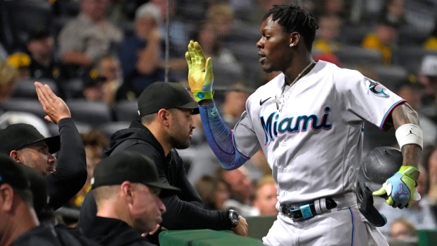 Chisholm homers as surprising Marlins grab an NL wild-card spot with win over Pirates