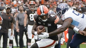 Browns' Watson (shoulder) out vs. Ravens