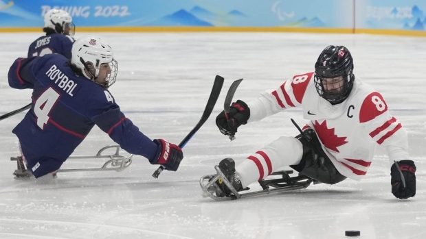 Canada falls to U.S., earns silver at International Para Hockey Cup