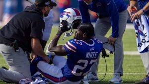 Bills CB White has season-ending torn Achilles