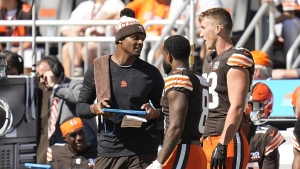 Browns GM Berry says 'easy decision' to sit QB Watson against Ravens with shoulder injury