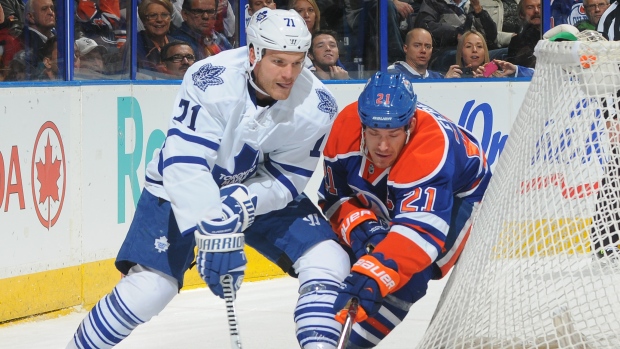 David Clarkson Andrew Ference, Andy Devlin/NHLI via Getty Images David Clarkson Andrew Ference