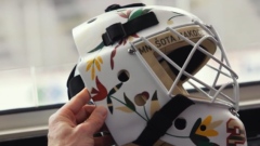 Marc-Andre Fleury Native American Heritage Night helmet