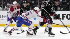 Moore scores 2 goals, Copley gets shutout, Kings rout Canadiens 4-0 for their 5th straight win Article Image 0