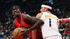 Pascal Siakam and Devin Booker