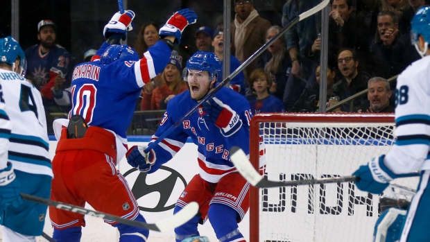 Artemi Panarin has hat trick as New York Rangers edge San Jose Sharks – TSN.ca