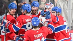 Josh Anderson, Canadiens celebrate