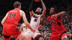Jakob Poeltl, Caleb Martin,  O.G. Anunoby