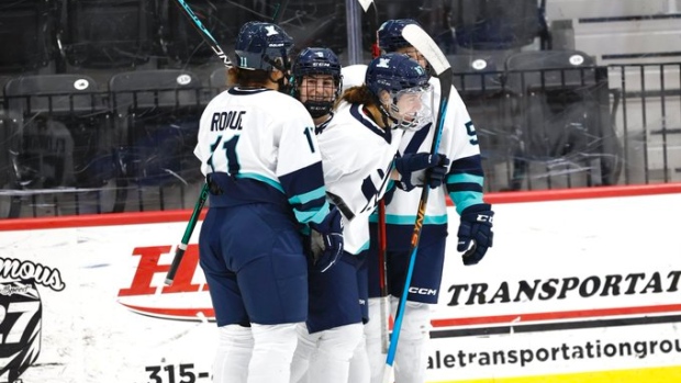 PWHL New York Celebrates, PWHL New York (@PWHL_NewYork) PWHL New York Celebrates