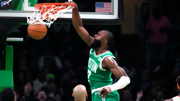 Derrick White White’s 30 points carries Boston Celtics past New York Knicks; Jaylen Brown ejected – TSN.ca