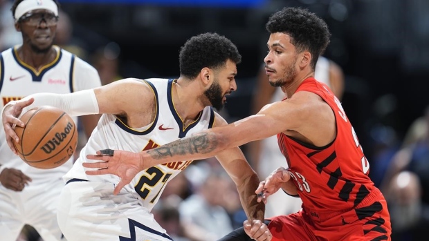 Nikola Jokic Jamal Murray poprowadził Denver Nuggets do zwycięstwa nad Portland Trail Blazers