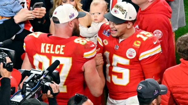 Patrick Mahomes Travis Kelce