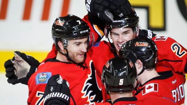 Calgary Flames Celebrate