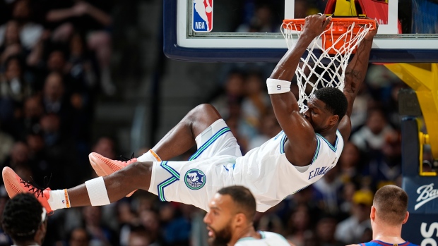 Les Minnesota Timberwolves ont battu les Denver Nuggets et se hissent à la première place de l'Ouest.