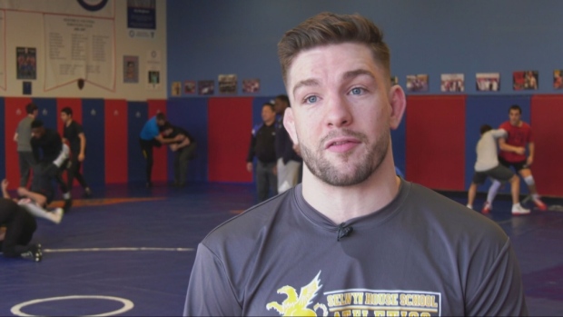 Montreal wrestler Alex Moore is heading to the Paris Olympic Games in the summer., CTV News Montreal wrestler Alex Moore is heading to the Paris Olympic Games in the summer.