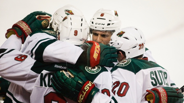 Wild celebrate Koivu's winner Wild celebrate Koivu's winner