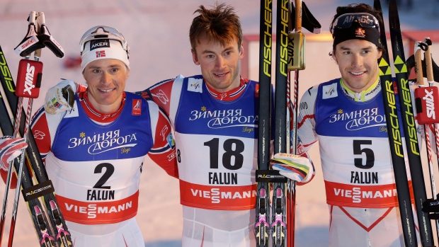 Peter JR. Northug Ola Vigen Hattestad Alex Harvey