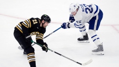 Jake McCabe and James van Riemsdyk 