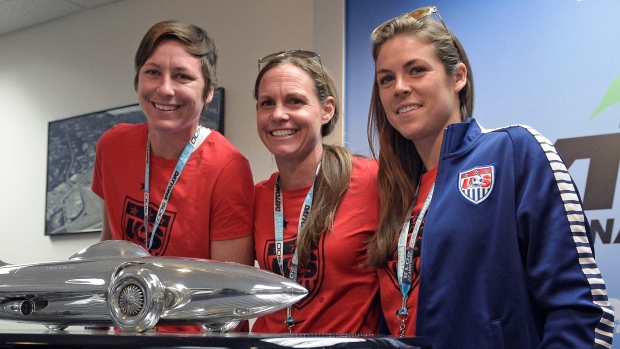 Abby Wambach Christie Rampone Kelley O'Hara