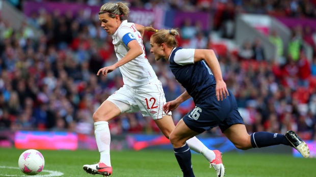 Christine Sinclair Rachel Buehle