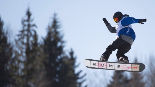 Quebec snowboarding, The Canadian Press Quebec snowboarding