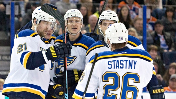 St. Louis Blues Celebrate, The Canadian Press St. Louis Blues Celebrate