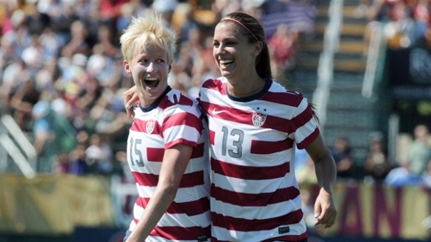 Alex Morgan Megan Rapinoe