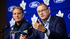 Brendan Shanahan and Brad Treliving
