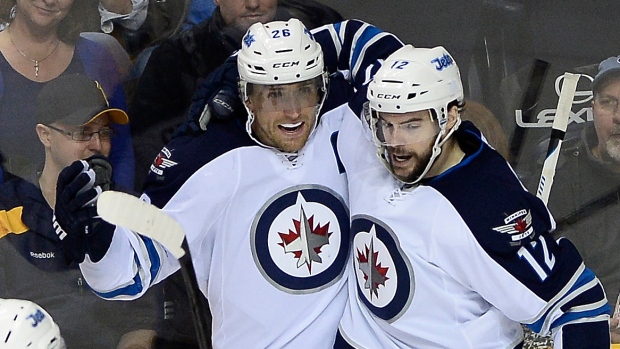 Blake Wheeler Drew Stafford, The Canadian Press Blake Wheeler Drew Stafford