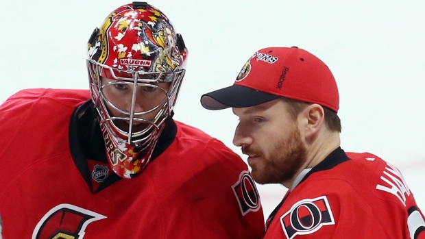 Senators Craig Anderson Andrew Hammond, CP Senators Craig Anderson Andrew Hammond