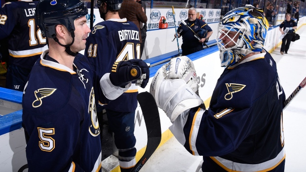 Barret Jackman, Scott Rovak/NHLI via Getty Images Barret Jackman