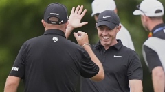 Rory McIlory (right)