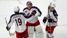 Bobrovsky, Blue Jackets celebrate