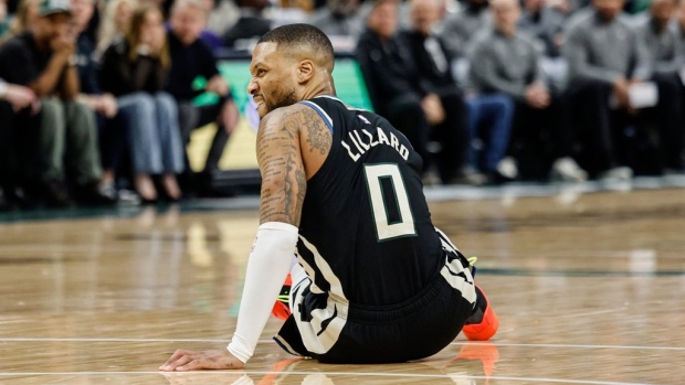 Bucks' Damian Lillard has surgery to repair his torn Achilles tendon Article Image 0, The Canadian Press Bucks' Damian Lillard has surgery to repair his torn Achilles tendon Article Image 0