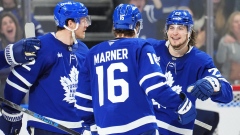 Mitch Marner Jake McCabe Matthew Knies