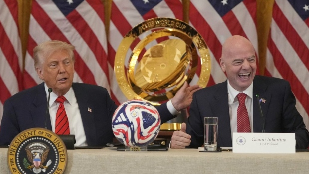 FIFA's Infantino plans Saudi visit during President Trump's tour as soccer world gathers in Paraguay Article Image 0, The Canadian Press FIFA's Infantino plans Saudi visit during President Trump's tour as soccer world gathers in Paraguay Article Image 0