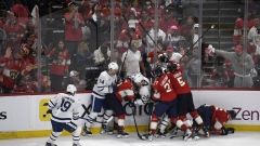 Leafs forward Domi fined $5,000 for late hit on Panthers captain Barkov Article Image 0
