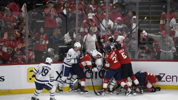 Leafs forward Domi fined $5,000 for late hit on Panthers captain Barkov Article Image 0, The Canadian Press Leafs forward Domi fined $5,000 for late hit on Panthers captain Barkov Article Image 0