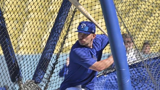 Dodgers call up top prospect Dalton Rushing and cut loose veteran catcher Austin Barnes Article Image 0, The Canadian Press Dodgers call up top prospect Dalton Rushing and cut loose veteran catcher Austin Barnes Article Image 0