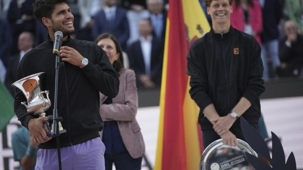 Alcaraz is the clear favorite for the French Open. But Sinner is building back to top form Article Image 0, The Canadian Press Alcaraz is the clear favorite for the French Open. But Sinner is building back to top form Article Image 0