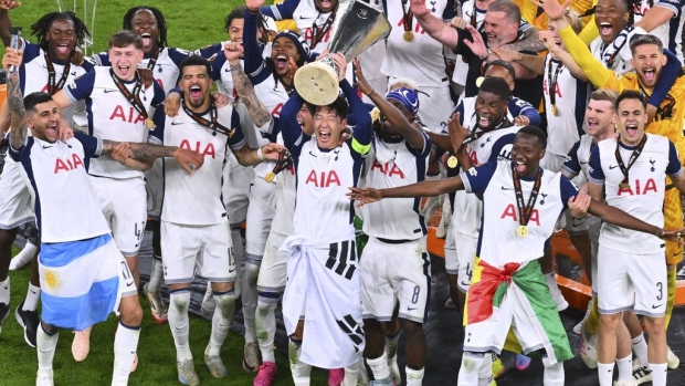Tottenham players left without medals after Europa League final victory Article Image 0, The Canadian Press Tottenham players left without medals after Europa League final victory Article Image 0