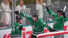 Dallas Stars celebrate 