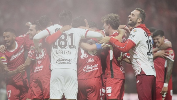 Toluca ends a 15-year title drought in Mexico with a 2-0 win over Club America Article Image 0, The Canadian Press Toluca ends a 15-year title drought in Mexico with a 2-0 win over Club America Article Image 0