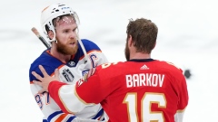 Connor McDavid and Aleksander Barkov