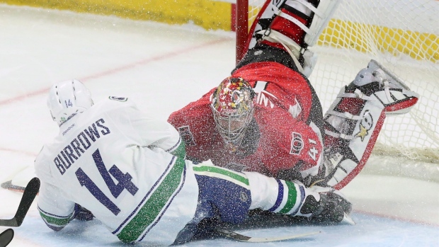 Goalie interference, The Canadian Press Goalie interference