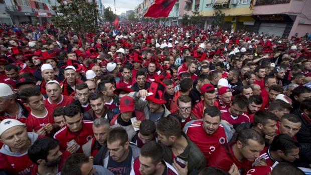 Albania and Serbia face off in a politically charged World Cup qualifier Article Image 0, The Canadian Press Albania and Serbia face off in a politically charged World Cup qualifier Article Image 0